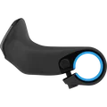 SQlab 410 2.0 innerbarend 22.2mm in black and cyan blue