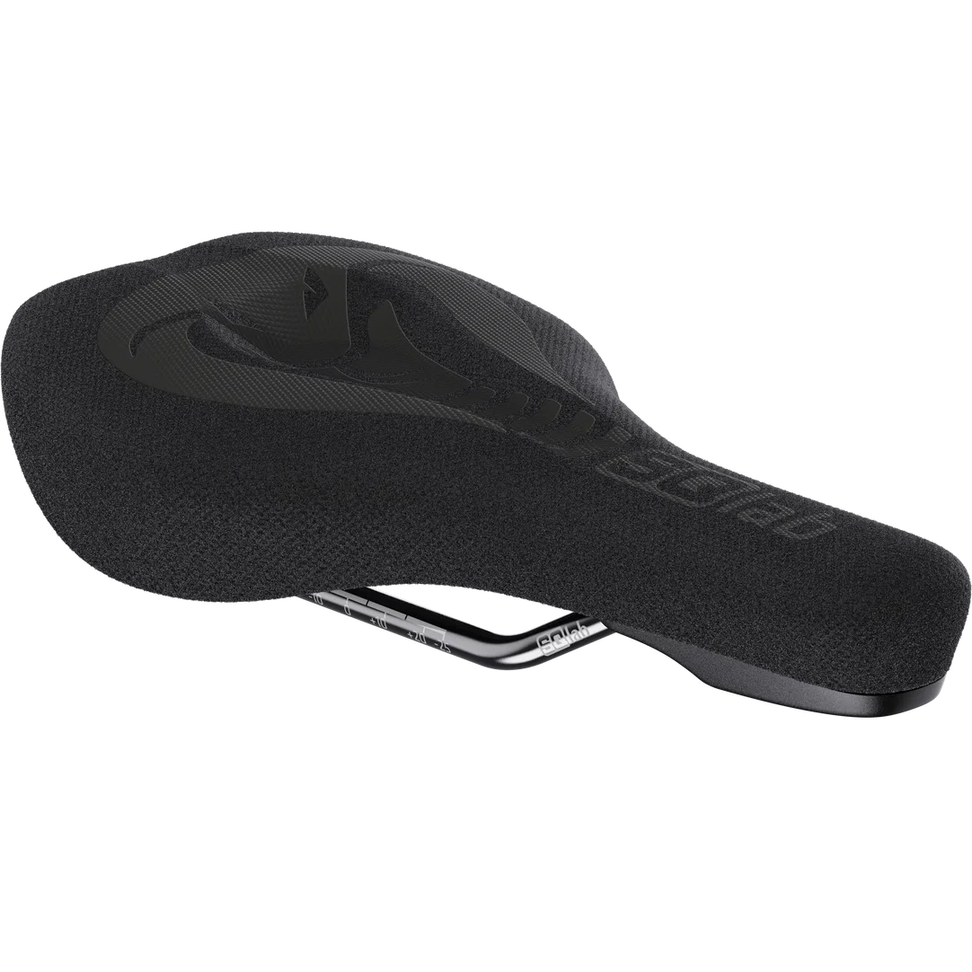 SQlab 6OX Dirt ltd. Stevie Schneider MTB saddle in black with knitted textile cover
