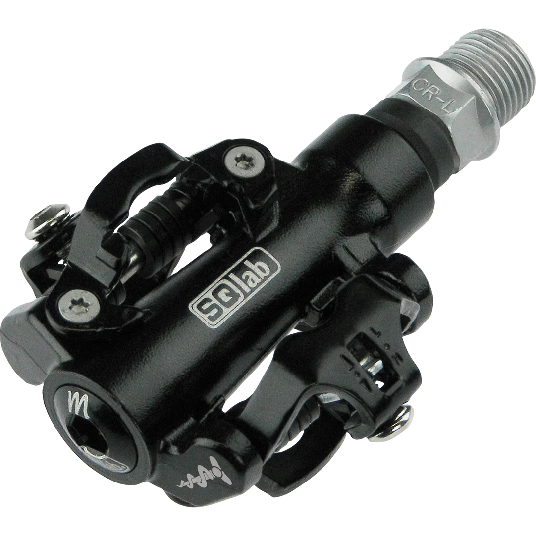 SQlab 511 MTB clipless pedal in black with dual-sided entry