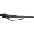 SQlab 6OX ERGOWAVE active MTB saddle ltd. ION Edition in charcoal black, side profile