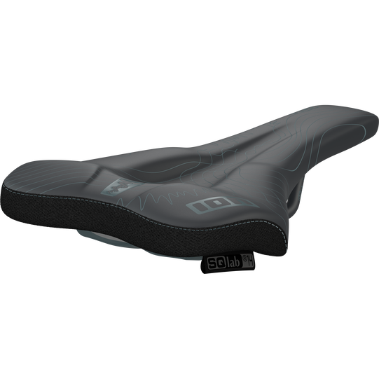 SQlab 6OX ERGOWAVE active MTB-Sattel ION ltd. Edition in schwarz und dunkelgrau