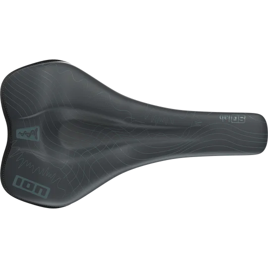 SQlab 6OX ERGOWAVE active MTB saddle ION ltd. edition in charcoal grey