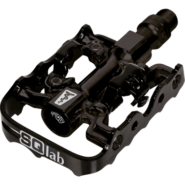 SQlab 510 clipless flat combo pedal in black