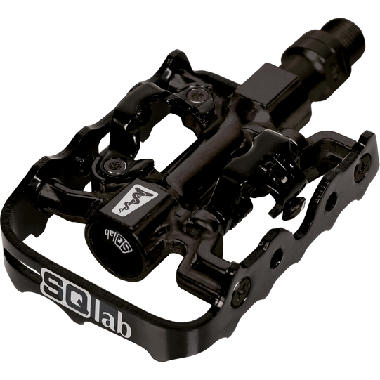SQlab 510 clipless flat combo pedal in black