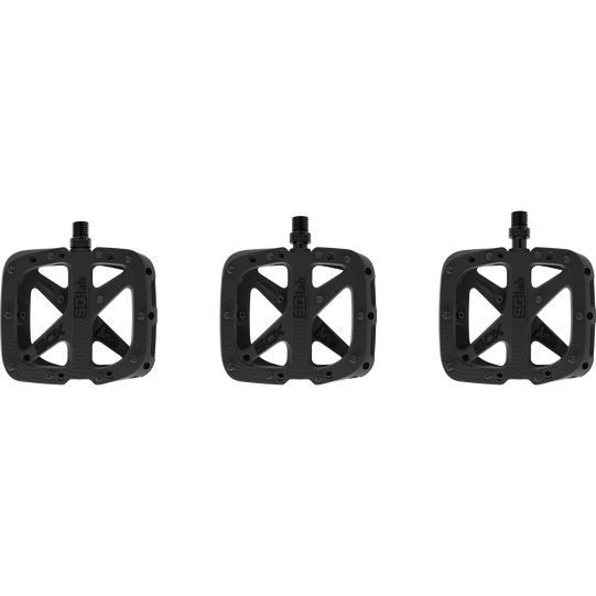 SQlab 5OX MTB platform pedals sizes S M L in black