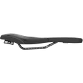 SQlab 611 ERGOWAVE® MTB-Sattel in schwarz, Seitenansicht mit S-TUBE-Schiene