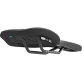 SQlab 611 ERGOWAVE® MTB-Sattel 14 cm in schwarz mit Schienensystem von unten