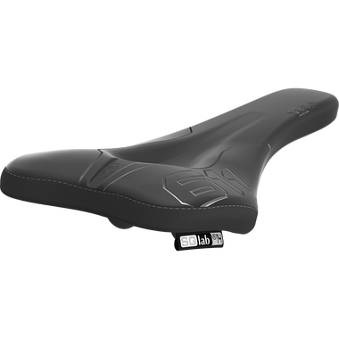 SQlab 611 ERGOWAVE® Carbon MTB saddle 14cm in black with carbon rails and Kevlar reinforcement