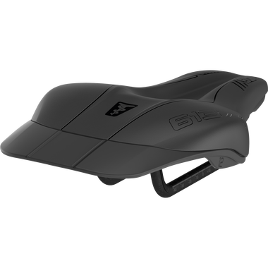 SQlab 613 ERGOWAVE® R Carbon triathlon saddle in matte black