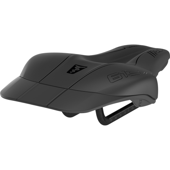 SQlab 613 ERGOWAVE® R Carbon triathlon saddle in matte black