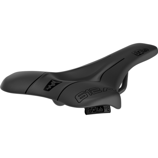 SQlab 612 ERGOWAVE® R racing saddle 12cm in black