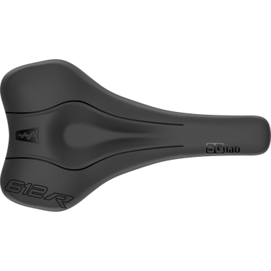 SQlab 612 ERGOWAVE® R ergonomic road racing saddle in black