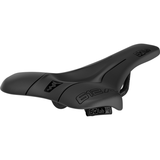SQlab 612 R ERGOWAVE Carbon road saddle in black