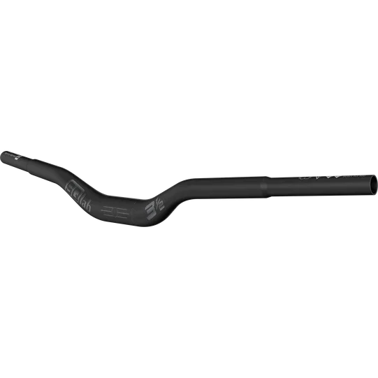 SQlab 3½ kids bicycle handlebar in matte black with backsweep and rise