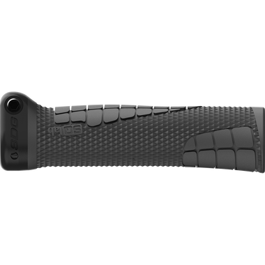 SQlab 7½ kids bike grip onesize in dark charcoal with ergonomic rubber texture