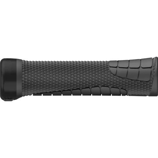 SQlab 7½ kids bike grips Onesize in black with diamond knurl texture