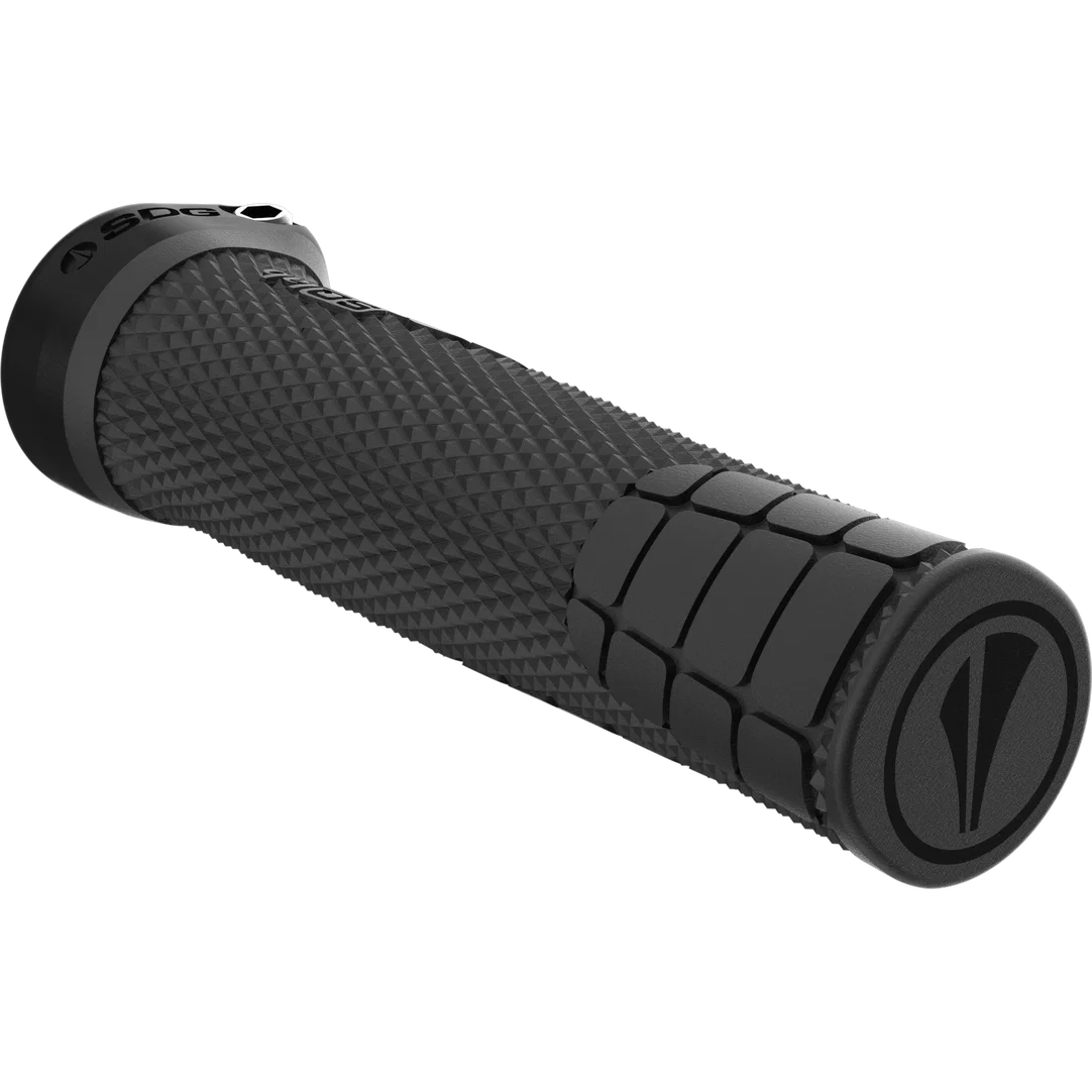 SQlab 7½ kids bike grip in black with diamond texture and 19 mm inner diameter