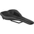 SQlab 610 ERGOLUX active 2.1 bike saddle in black with wave shape and active pivot technology
