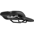 SQlab 610 ERGOLUX active bicycle saddle in black with wave shape and active technology