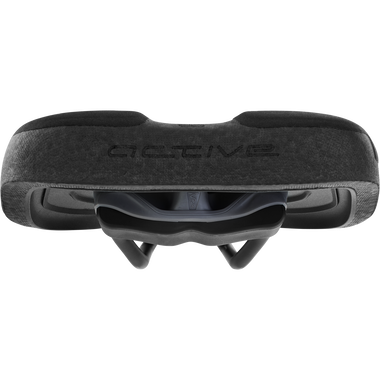 SQlab 610 Infinergy active M-D bicycle saddle in black