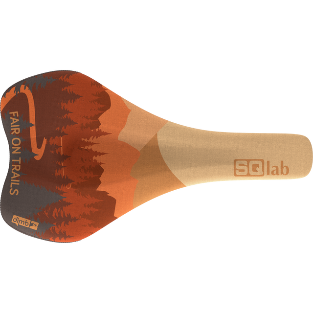 SQlab 611 Ergowave active 2.1 ltd. MTB-Sattel Fair on Trails in burnt orange, braun und beige