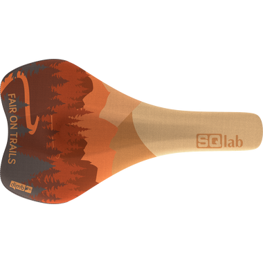 SQlab 611 Ergowave active 2.1 ltd. MTB-Sattel Fair on Trails in burnt orange, braun und beige