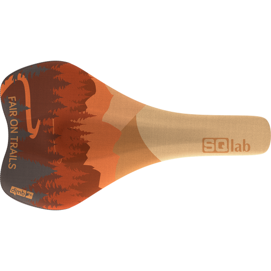 SQlab 611 Ergowave active 2.1 ltd. MTB-Sattel Fair on Trails in burnt orange, braun und beige
