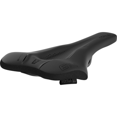 SQlab 614 ERGOWAVE active 2.1 gravel bike saddle in black with Kevlar reinforcement