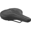 SQlab 621 ERGOLUX active 2.1 city comfort saddle in black with pressure relief technology