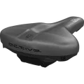 SQlab 621 ERGOLUX active bicycle saddle 18cm in dark charcoal grey