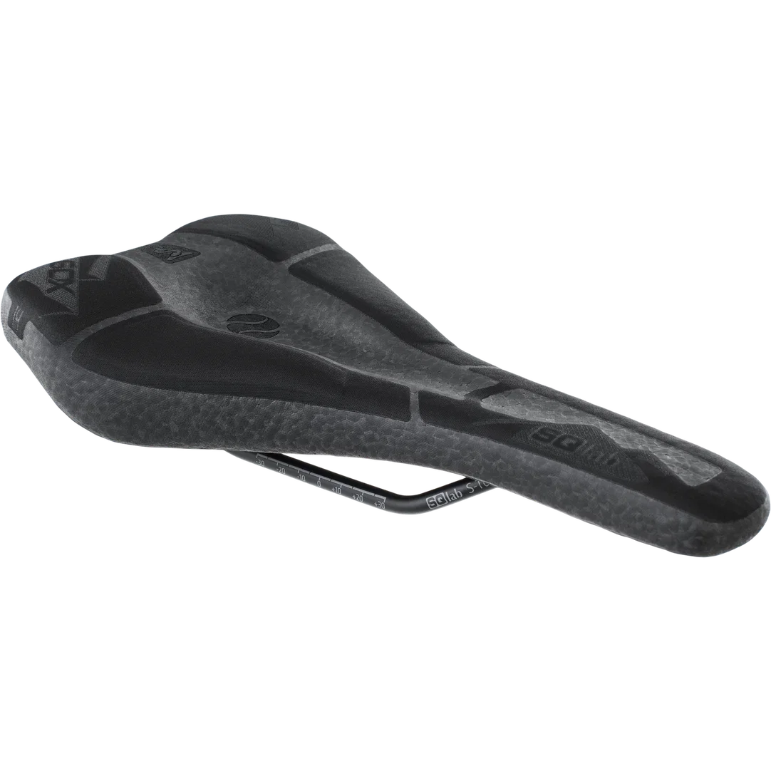 SQlab 6OX Infinergy ERGOWAVE active MTB saddle in black