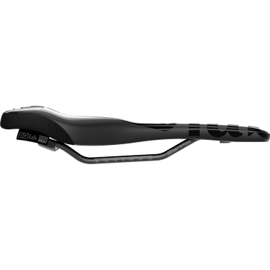 SQlab 6OX ERGOWAVE active 2.1 ltd. Team MTB saddle in black, side view