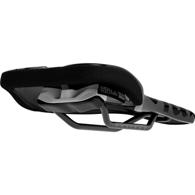 SQlab 6OX ERGOWAVE active 2.1 Ltd. Team MTB saddle in black with pressure-relief channel