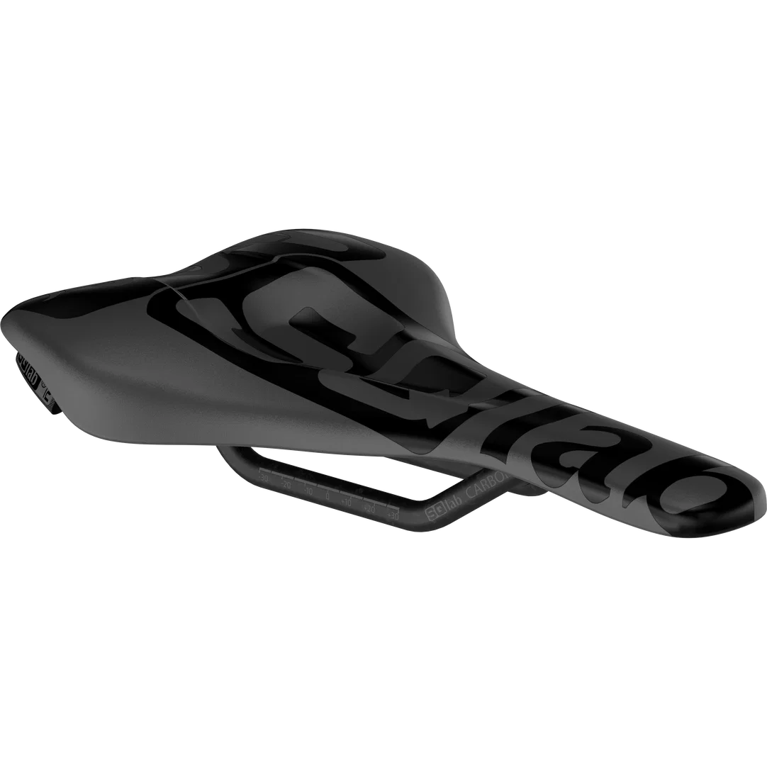 SQlab 612 ERGOWAVE R ltd. Team Carbon Rennrad-Sattel in schwarz