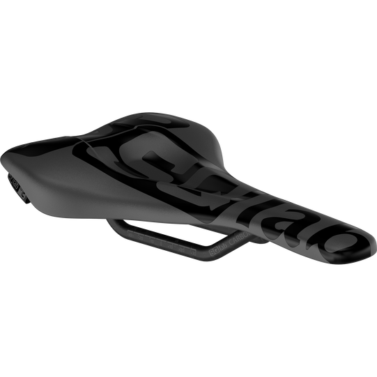 SQlab 612 ERGOWAVE R ltd. Team Carbon road bike saddle in black