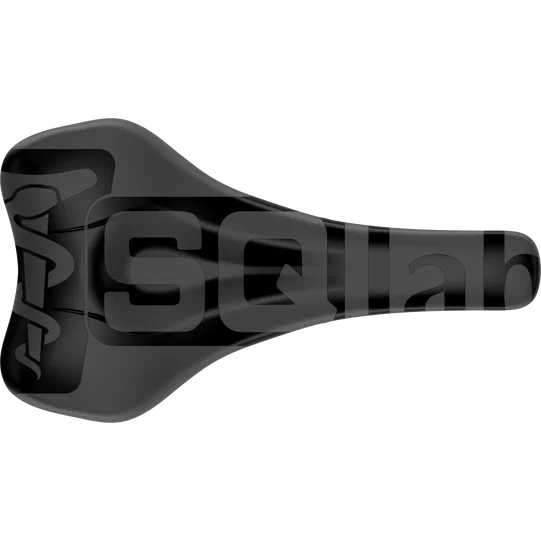 SQlab 612 ERGOWAVE R ltd. Team Carbon Rennradsattel in schwarz, Draufsicht