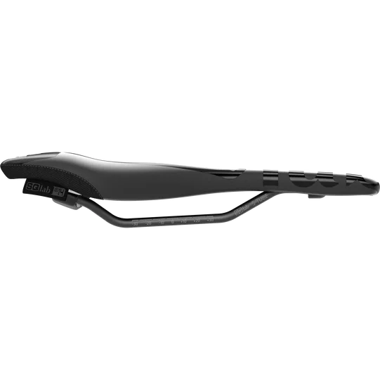 SQlab 611 ERGOWAVE active 2.1 Ltd. Team MTB saddle 14cm in black, side view