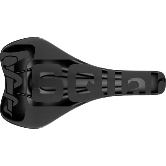 SQlab 611 ERGOWAVE active 2.1 ltd. Team MTB saddle in black, top view