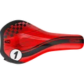 SQlab 6½ ERGOWAVE Racing kids bike saddle in red and black racing design
