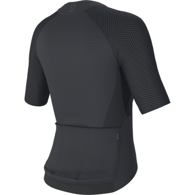 SQlab Jersey ONE12 Damen Radtrikot in charcoal schwarz Rückansicht für Rennrad