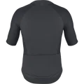 SQlab Jersey ONE12 cycling jersey back view in dark charcoal for road and gravel cycling