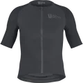 SQlab Jersey ONE12 cycling jersey in charcoal with mesh raglan sleeves for road cycling