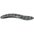 SQlab ONE11 high cycling insole in dark charcoal with blue pattern