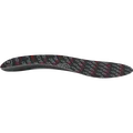 SQlab ONE10 low cycling insole in black, dark grey and red