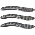 SQlab ONE11 cycling insoles in dark grey with arch support and heel brace cup