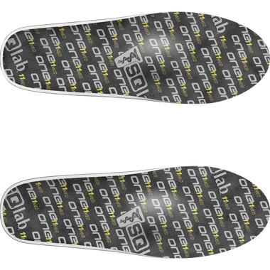 SQlab ONE11 med cycling insoles in dark grey with arch support