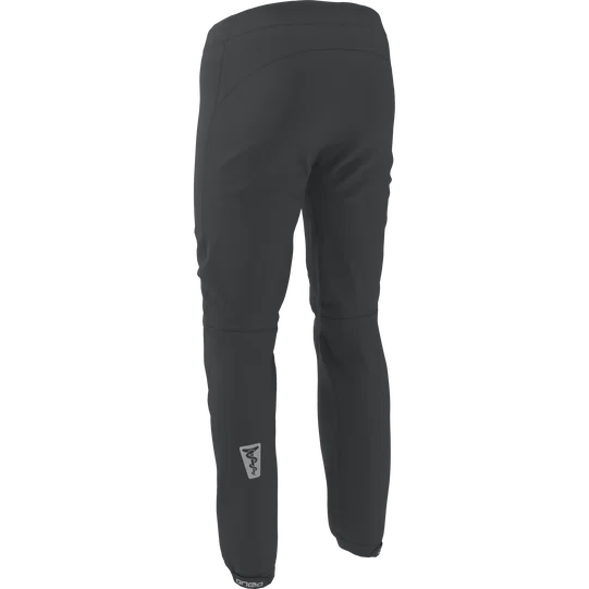 SQlab ONE10 long cycling pants unisex in black with reinforced knees for MTB and bike touring