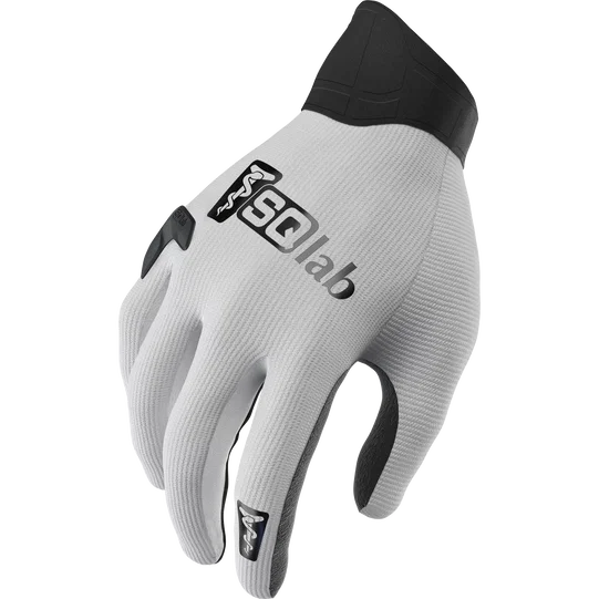 SQlab ONE11 Fahrradhandschuhe in hellgrau und schwarz für Mountainbiking