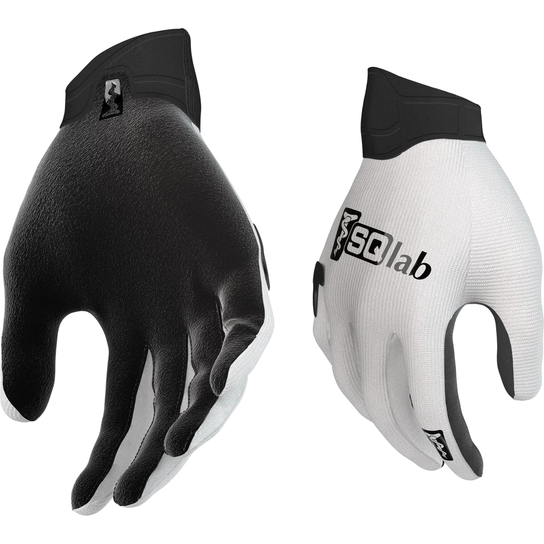 SQlab ONE11 Fahrradhandschuhe in schwarz und weiß für Mountainbiking