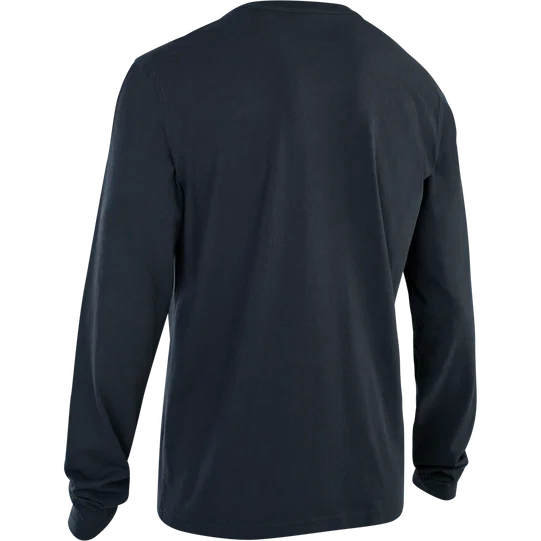 SQlab Tee Logo LS Herren Langarmshirt in schwarz – Rückansicht